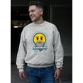 thumbnail image 2 of Sensei Emoji Dojo - Wise Master Retro Graphic Men's Sweatshirt, 2 of 4
