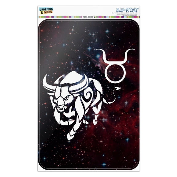 Taurus Bull Zodiac Sign Horoscope In Space Home Business Office Sign