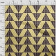 thumbnail image 2 of oneOone Cotton Silk Fabric Stripe|Diamond & Triangle Geometric Printed Craft Fabric BTY 42 Inch Wide, 2 of 4