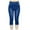 Blue, variant on Kaemgyyd Leggings for Women Fashion Jean Look High Waist Butt Lifting Slimming Tights Stretchy Pull on Capri Leggings Yoag Capris