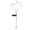 Solar Color Light, variant on Solar Powered Mushroom Jellyfish Garden Light, Multi-Color Changing Waterproof Outdoor Stake Light, LED Fiber Optic Decorative Glow for Pathway, Yard, Patio & Flowerbed (Obsidian Black)