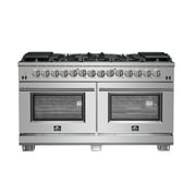 Capriasca - Titanium Professional 60" Freestanding Dual Fuel Range