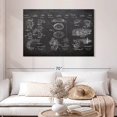 thumbnail image 2 of Elephant Stock Alarm Wrist Watch Vintage Bw Patent Wall Art - Horizontal Canvas Wall Art - Living Room Wall Decor - Patent Canvas - Gray And White Decor - 48" x 32", 2 of 8