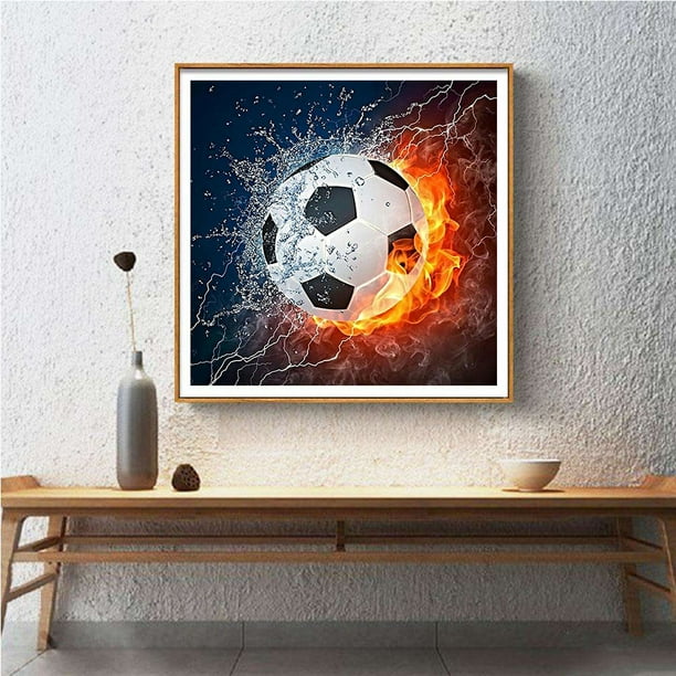 Tebru Home Decoration Diy Soccer Pattern 5d Full Drill Diamond Painting Embroidery Paintings Pictures Arts Craft For Wall Decor Com - Diamond Wall Decor Diy Tebru Home Decoration Diy Soccer Pattern 5d Full Drill Diamond Painting Embroidery Paintings Pictures Arts Craft For Wall Decor Com - Diamond Wall Decor Diy