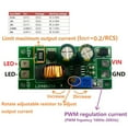 thumbnail image 1 of LD48AJTA LED Driver Module, 72W DC 6-50V 1-3A LED Driver Board LED Driver PWM Regulator LED Driver Power Transformer Constant Voltage and Current  Converter, 1 of 7
