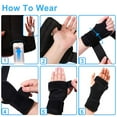 Carpal Tunnel Wrist Brace Night Support, Wrist Support Braces Right Hand with Splint for
