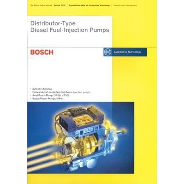Distributor Type Diesel Fuel Injection Pumps Bosch Technical