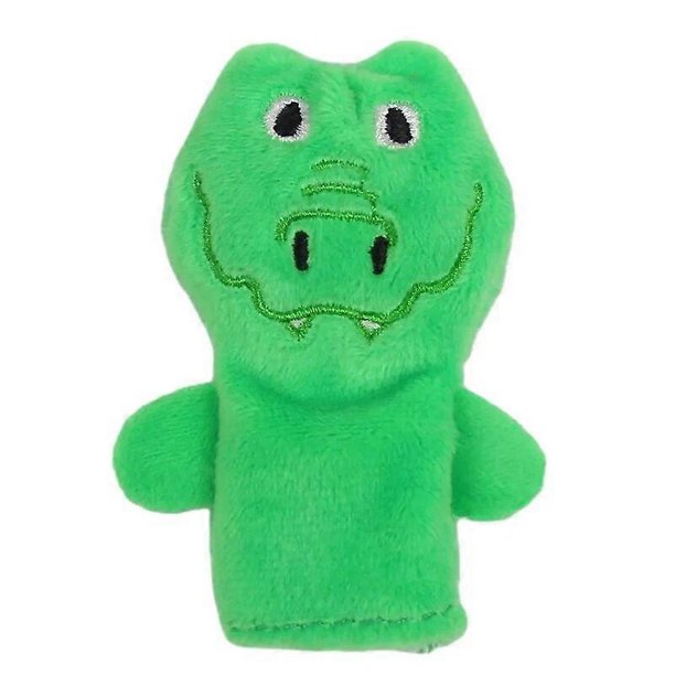 Marionetas de dedo de animales, muñeco de peluche suave, muñeco de peluche para cosplay, juguetes educativos para bebés, marionetas de dedo de mano kawaii, 7,5 cm, rojo, 7,5 cm, rojo