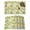 Gray, variant on Lemon Black Placemats Set of 6, Country Fruit Watercolor Farmhouse Plant Placemats for Dining Table, Place Mats for Kitchen Tabletop, Waterproof Wipeable Dining Table Mats Set