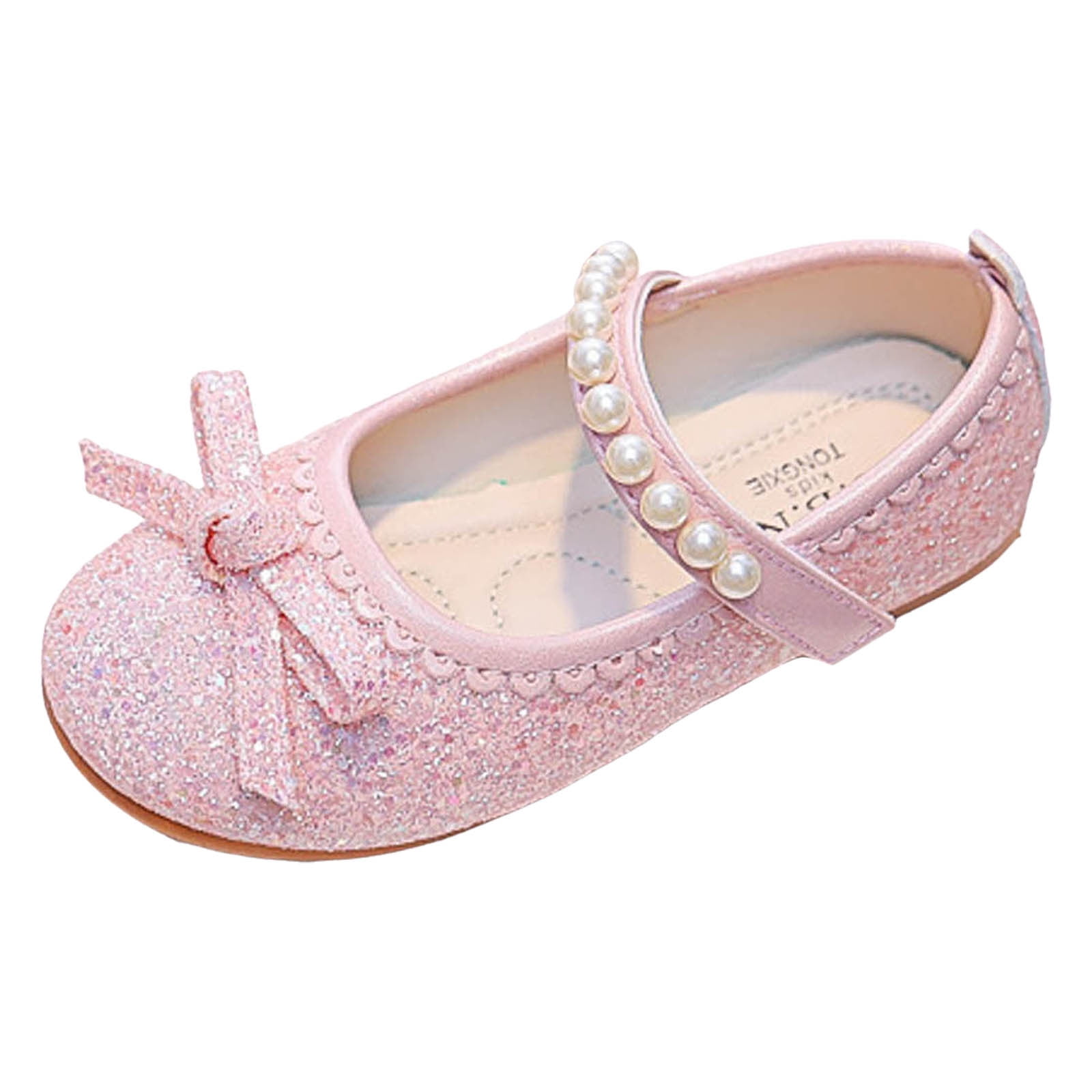 Little Kid Girls Sandal Simple Girl Girls Sandals Fashion New Pattern Cute Bow Decoration Flat Bottom Comfortable Non Slip Hook Loop Shoes Female