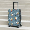thumbnail image 5 of Yiaed Surf Shark Print Travel Luggage Cover Suitcase Protector Fits 18-32 Inch Luggage Wheel Covers Patterned Elastic Luggage Anti-scratch（No luggage）（No luggage）-, 5 of 5