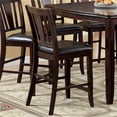 thumbnail image 1 of Benzara BM131245 Edgewood II Counter Height Chair Withpu Seat, Expresso, 1 of 2
