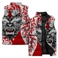 thumbnail image 2 of Chaqueta sin mangas de invierno cálida para hombre, chaleco deportivo para exteriores, fiesta, impresión 3D exquisita, chaqueta informal de moda para hombre, cortavientos, 2 of 5