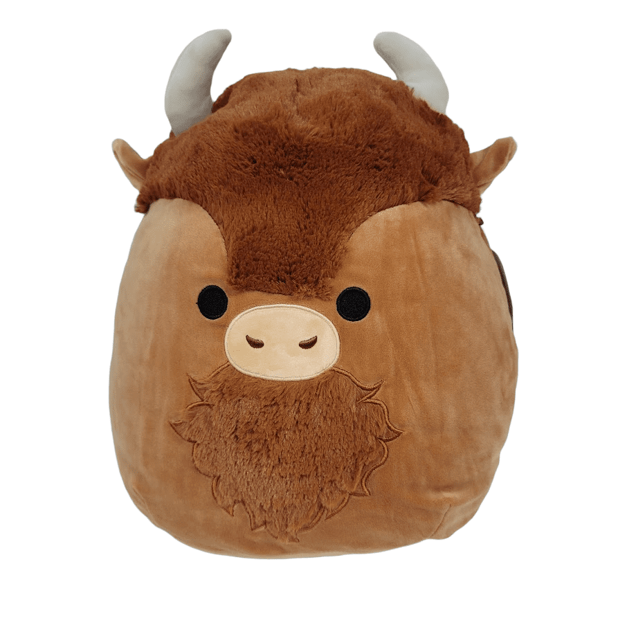 Squishmallows Official Kellytoys 14 Inch Dunkie the Highland Cow