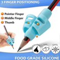 thumbnail image 2 of Vett 6-Pack Pencil Grips for Kids' Handwriting - Preschool & Homeschool Writing Aid, 2 of 5