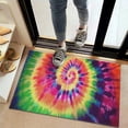 thumbnail image 2 of Colorful Tie Dye Pattern Door Rugs,Washable Non Slip Door Mats Indoor,Decorative Door Mats,Entry Mat Indoor for Entrance,Bedroom,Kitchen,Bathroom,20"x32", 2 of 6