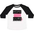 thumbnail image 3 of Inktastic Breast Hope Love Cure Boys or Girls Toddler T-Shirt, 3 of 5