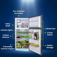 thumbnail image 4 of Conserv 33in Refrigerator 21cf Top Freezer INSTALLED ICE MAKER E-STAR 110V, 4 of 12