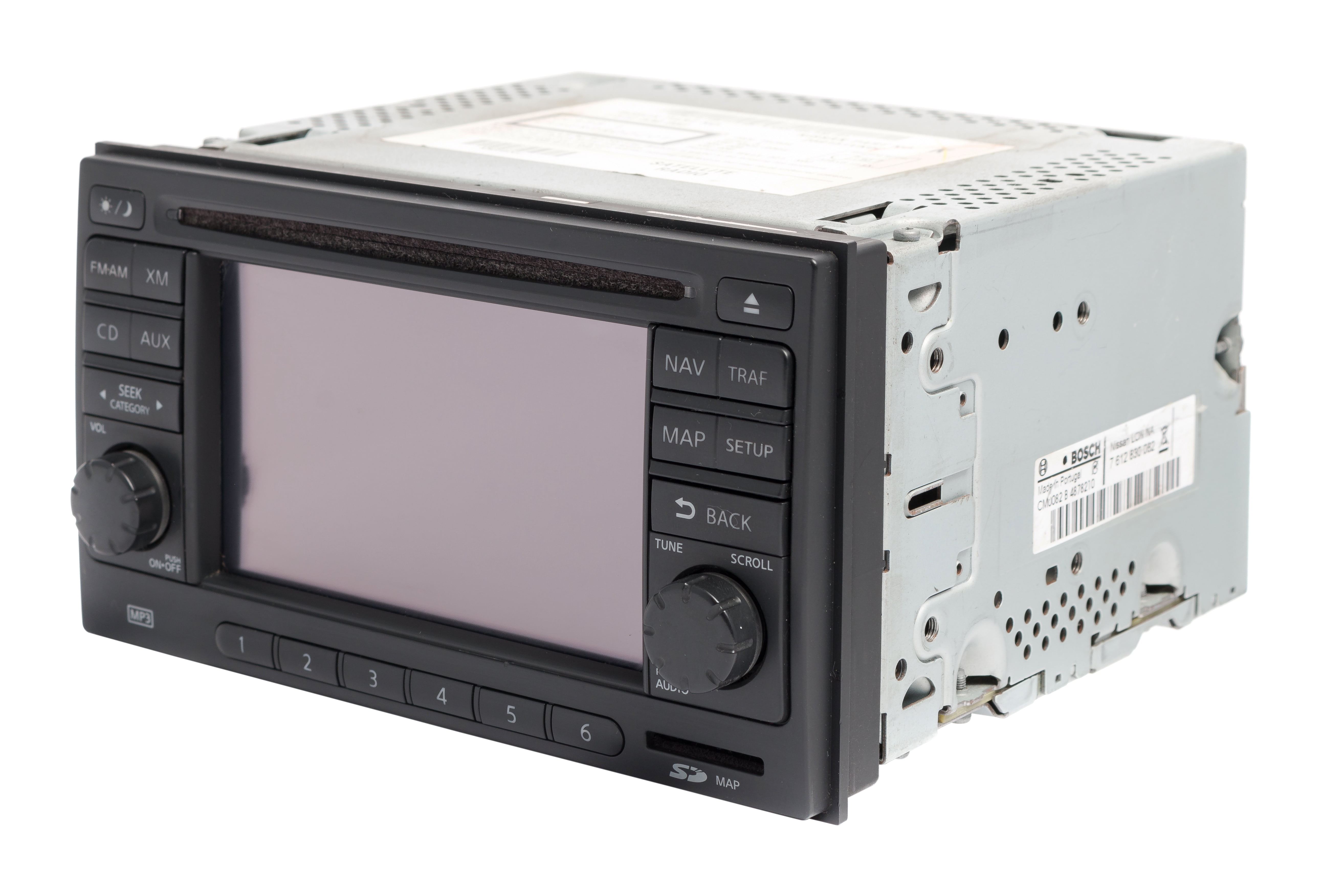 Restored 201112 Nissan Rogue AM FM Radio SiriusXM Navigation 6 Disc CD Player 259151VK0C (Refurbished)