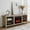 Oak, variant on Papajet Fireplace TV Stand, Wood Texture Entertainment Center, Natural Oak