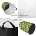 thumbnail image 3 of Uemuo Cute Green Frog Pattern Circular Laundry Hamper Basket with handles,Collapsible laundry basket,Large capacity laundry hamper,Laundry Organizer-Small, 3 of 8