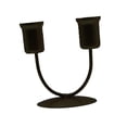 thumbnail image 4 of Candelabro de Metal Sunnimix 2 brazos Negro Pequeño, 4 of 8