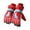 Red, variant on Likimi Toddler Kids Boys Girls Gloves Print Cute Thermal Waterproof Gloves Fall Winter Ski Gloves Size 7-14 Years Blue