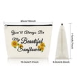 thumbnail image 2 of Friendship Gift for Sister Best Friends Birthday Makeup Bag Gift for Women Her Anniversary Gift for Couple Wife Valentines Day Gift for Girlfriend from Boyfriend Wedding Travel Cosmetic Pouch Gift, 2 of 7
