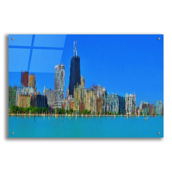 Epic Art 'Hancock 6' by David Manlove, Acrylic Glass Wall Art, 36"x24"