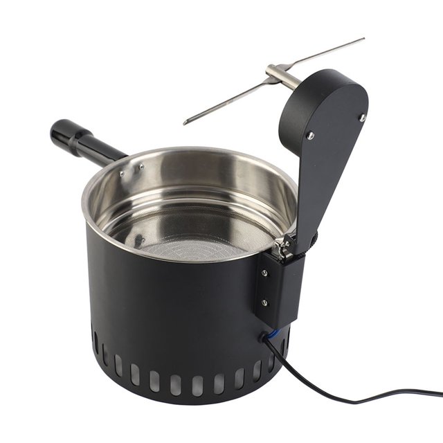 Enfriador De Granos De Café Giratorio, Pantalla De Filtro De Acero Inoxidable, Potente Ventilador De Enfriamiento, Enfriador De Granos De Café Eléctrico
