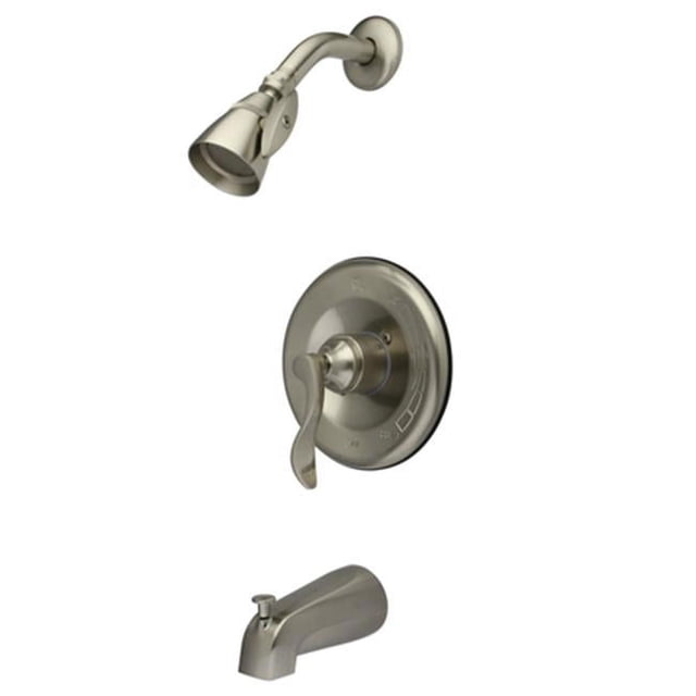 Kingston Brass KB1638DFL Single Handle Tub & Shower Faucet