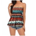 thumbnail image 1 of Mujeres sin tirantes Bandeau Tank Tops Verano Casual Sin mangas Tube Shirt Blusa Tanks Top Fridja qr4245, 1 of 8