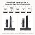 thumbnail image 2 of Bestig Bandas De Cuero Compatibles Con Apple Watch Band 38 Mm, 40 Mm, 41 Mm, 42 Mm (Serie 10 11) Para Mujeres Y Hombres Correa De Pulsera Para Iwatch Se3/2/1 Y Series 9 8 7 6 5 4 3 2 1 (Negro+Negro), 2 of 5