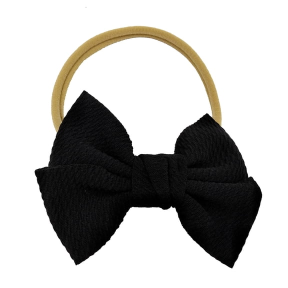 LNMQLPDBS Baby Headband Bows Newborn Soft Bowknot Headbands Infant Baby Hair Ties with Bows Toddler Headdress for Photography Party Festivals