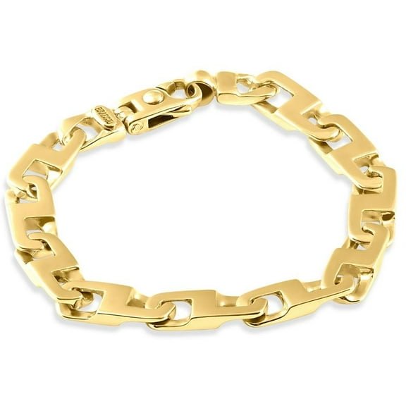 Pompeii Men's 14k Gold (45gram) or Platinum (73gram) 8.5mm Link Bracelet 9" (,)