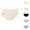 Beige, variant on HAOTAGS Women Cotton Briefs Panties,Antimicrobial Protection Mid-rise Cotton Cotton Underwear Beige M