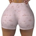 thumbnail image 2 of Sikiie Minimalist Snowflake Workout Shorts Women Scrunch Butt Gym Shorts Seamless High Waist Tummy Control Yoga Biker Athletic Shorts-Medium, 2 of 8