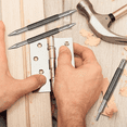 thumbnail image 3 of 8X Nail Set And Hinge Pin Tool Dual Head Nail Punch Hinge Pin Removal Tool Hammerless Spring Punch Set, 3 of 8