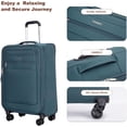 thumbnail image 2 of Juego Set de equipaje 3 piezas Maleta de Mano 18 Pulgadas Bolsa de Viaje Ruedas dobles giratorias, 2 of 8