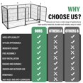 thumbnail image 5 of Flylapdo Indoor Puppy Playpen Large Dog Indoor Playpen 31.5in Height Pet Enclosure 6 Panel Dog Playpen for Outdoor Indoor Use Dog Play Yard sweetie, 5 of 9