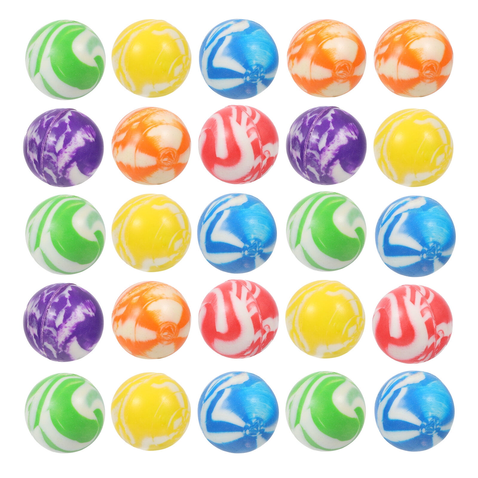 12 balles rebondissantes 3 tailles couleurs mélangées cadeau d'anniversaire pour enfants idéal pour fêtes