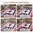 thumbnail image 7 of ODIKA 2'x3' Ultra-Soft Accent Mat, July Independence Fourth Stripe Decorative Covering Patriotic None Washable, Bare feet friendly, Easy Care Indoor rug for Bedside, Footrest, 7 of 7