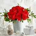 thumbnail image 7 of Morttic12pcs Artificial Roses with Stems Red Roses Valentine's Artificial Flowers Decorations for Mothers Day Bridal Bouquet Wedding Party Christmas Home Decor (Red), 7 of 7