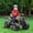 Yellow, variant on Aosom Kids ATV, 12V 4 Wheeler Ride on Quad Car Toy with Music, Headlights, Battery Powered Electric Vehicle for Boys and Girls, Yellow