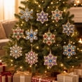 thumbnail image 2 of Christmas DIY Pearl Diamond Ornaments, Art Kit For Adults, Glossy Pearl Acrylic Hanging Decor For Christmas Tree Holiday Decor, 2 of 6