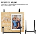 thumbnail image 2 of 3Pcs Iron Plate Holder Easel Display Stand Tabletop Picture Stand for Photo Frames, 2 of 9