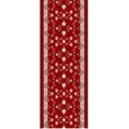 thumbnail image 5 of Ottomanson Aisle Runner Rug 1'11" x 46' – Soft Non-Slip Rug, Low Pile Carpet for Hallways, Events, Churches & Extra-Long Indoor Spaces, Mahal Red, 5 of 5
