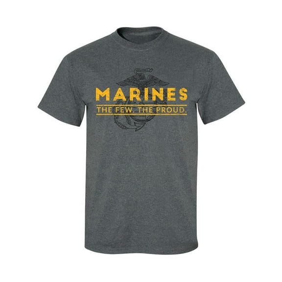 Marines The Few. The Proud. Adult Short Sleeve T-shirt