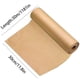 thumbnail image 2 of Rollo de papel kraft para manualidades, regalo, rollo de papel kraft natural reciclado, para artes, manualidades, regalos, correo, envoltura, pisos, caminos de mesa (0,3 x 30 m, marrón) Sailing Electrónica, 2 of 5