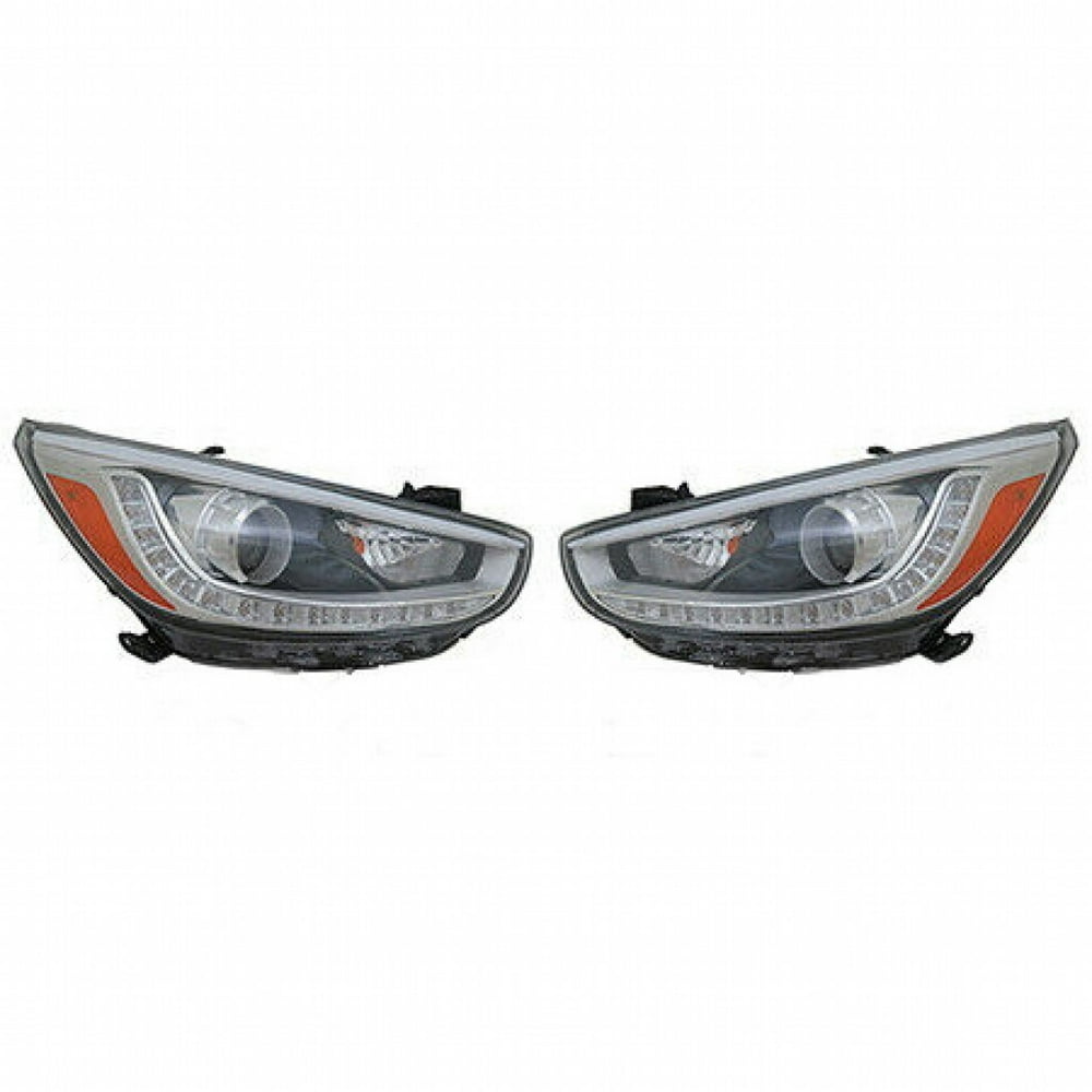 CarLights360 For 2014 2015 2016 2017 Hyundai Accent Headlight Assembly